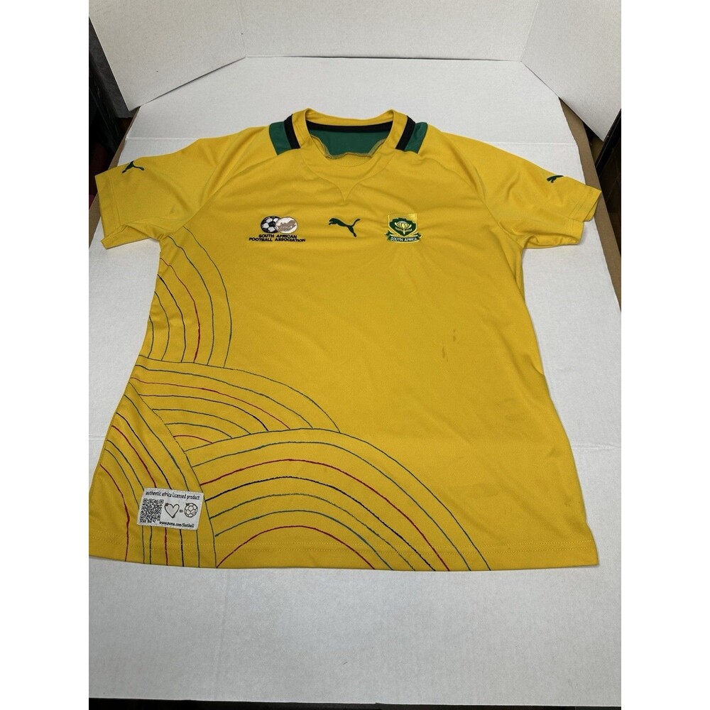 Rare! South Africa Puma Soccer L Jersey Shirt Association